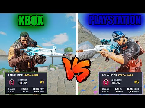 Xbox Vs PS5 Who's The #1 Support Player Champion on Console - RAINBOW SIX SIEGE