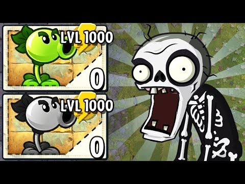 Plants vs Zombies 2 Mod : Repeater Level 1000 vs Zombot No Reload