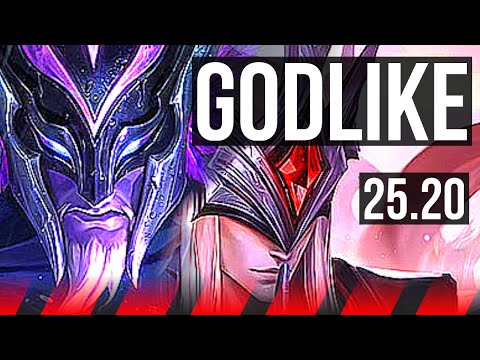 PANTHEON vs YONE (TOP) | 8 solo kills, 57k DMG, 21/5/12, Godlike | EUW Diamond | 25.20