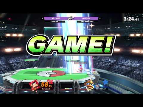 Fusion.exe 66 - NVR Rivers (Diddy Kong) vs SN Perseus (King Dedede) - Top 32 - Winners Round 1