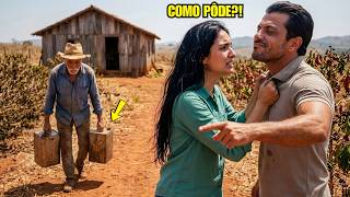 “A Fazenda é Minha!”: Ele Expulsou a Irmã Após Ela Encontrar o Pai Idoso Trabalhando no Sol!