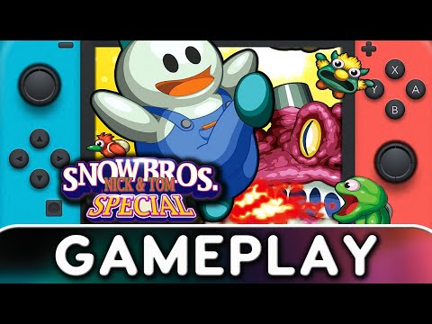 Snow Bros. Nick & Tom Special | Nintendo Switch Gameplay