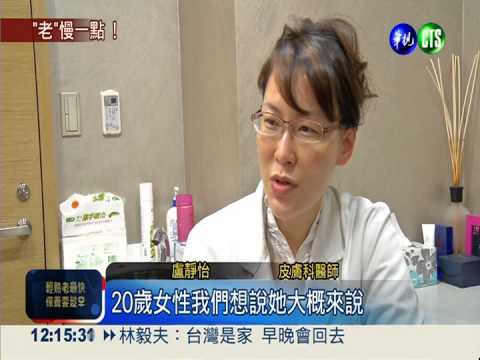 29歲後老得快! 脂肪流失臉凹陷