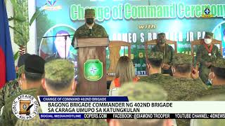 CHANGE OF COMMAND 402ND BRIGADE