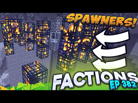 Minecraft Factions #382 - SO MANY SPAWNERS! (Minecraft Raiding)