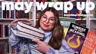Let's Talk About EVERY SINGLE Book I Read in May 🪴✨ May Reading Wrap Up