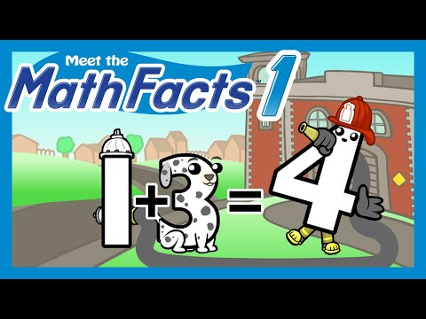 Meet the Math Facts Addition & Subtraction - 1+3=4