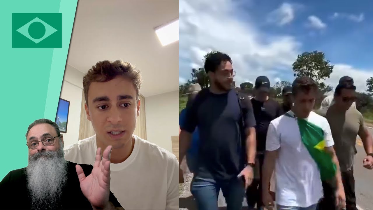 NIKOLAS inicia CAMINHADA até BRASÍLIA para PROTESTAR contra REPRESSÃO DITATORIAL contra a DIREITA