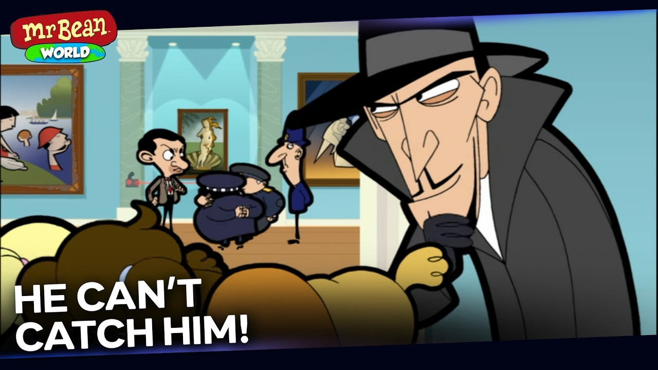 DETECTIVE BEAN Hunts the Art Thief! | Mr Bean Animated Season 1 | Mr Bean World