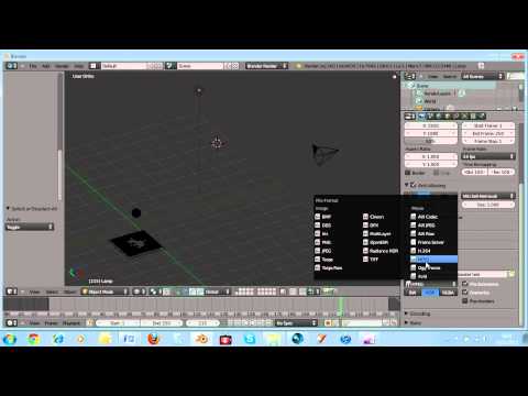 blender 2.6 render tutorial