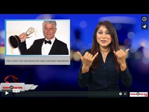 Sign1News 6.8.18 - News for the deaf community powered by CNN in American Sign Language (ASL).