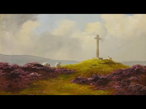 Gustav Holst - A Moorside Suite - Nocturne. Lewis Creighton - Paintings.