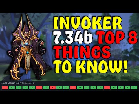 8 Things You SHOULD Know About INVOKER! 7.34c