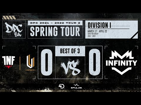 Infamous U. vs Infinity | Game 1 | Division I - Avo+ & SeekNStrike