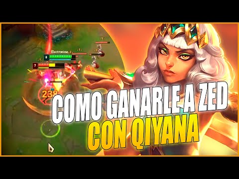 ¡QIYANA VS ZED! ¿COMO se HACE para GANARLE a un ZED MID? | QIYANA MID S11 | GUIA QIYANA