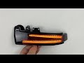 LED dynamické smerovky - oranžové Mercedes (2005->) - Video Youtube