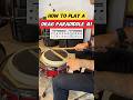 How to play a DRAG PARADIDDLE! #drums