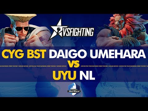 CYG BST Daigo (Guile) VS UYU NL (Akuma) - VSFighting Pools - CPT 2019