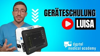 Geräeschulung: LUISA - Anschlüsse, Display, Menüführung, Ventilation, Alarme, Beatmungsmodi, etc