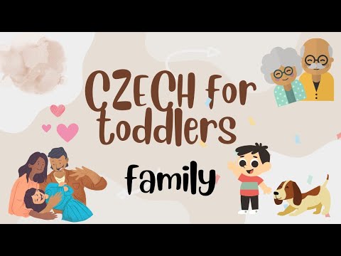 CZECH for toddlers family