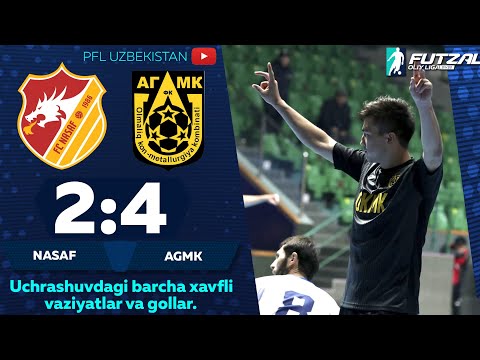 FUTZAL. Oliy liga, 5-tur NASAF — AGMK 2:4