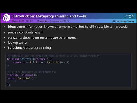 C Metaprogramming With Constexpr