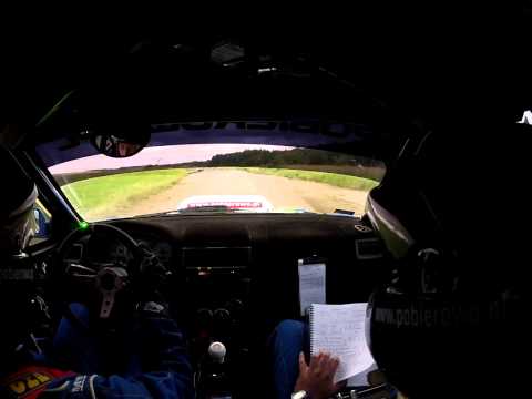 4 Runda Rallyland 2014 14.06.2014 Załoga Paweł Pisz/Radosław Mroczkowski  PS8