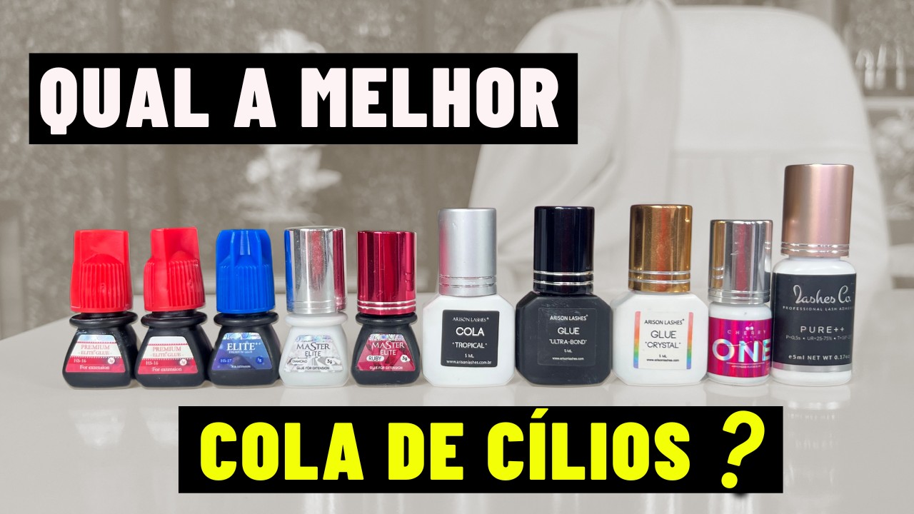 ✅A MELHOR COLA PARA EXTENSÃO DE CÍLIOS
