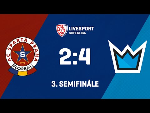 3. semifinále | ACEMA Sparta Praha - Předvýběr.CZ Florbal MB 2:4