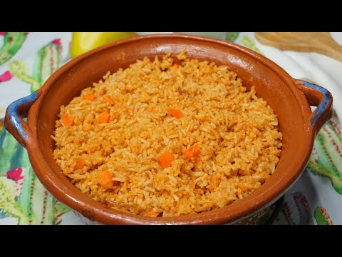 COMO HACER ARROZ ROJO MEXICANO MUY SABROSO