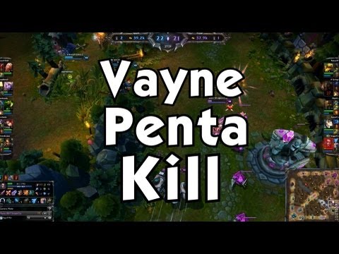 Vayne Pentakill with 200HP (Also with Korean Commentators)