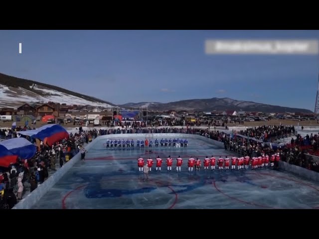 Хоккей на Байкале