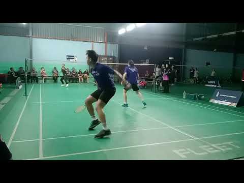 Badminton Final LSJ Mixed Double SemiPro Tournament - Hazwani / Iszuwan Vs Chee Keong /Jee Lynn