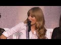 Taylor Swift Performs Begin Again On Ellen