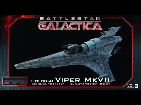 Moebius Models Battle Star Galactica Viper Mark VII Build Log: #2