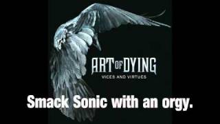Art Of Dying - &quot;Whole World&#39;s Crazy&quot; Backwards with lyrics