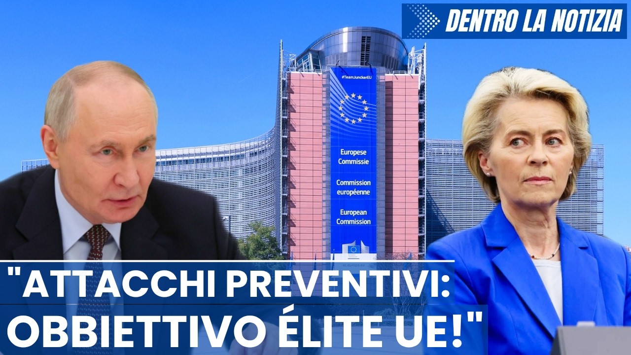 SHOCK Mosca: attacchi preventivi dove si concentrano le élite Ue. Necessario distruggere regime Kiev