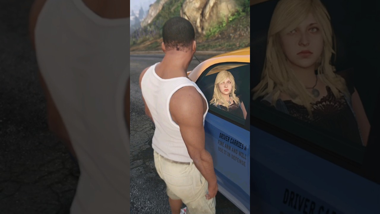 Namorada do Franklin ? #gta5 #gta #shorts