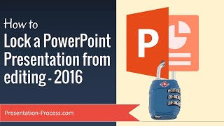 How to Lock a PowerPoint Presentation from Editing (PowerPoint Tips)