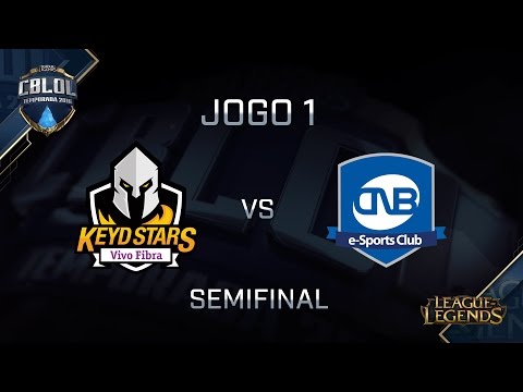 Keyd x CNB (Semi - Jogo 1) CBLoL 2016 - 2ª Etapa