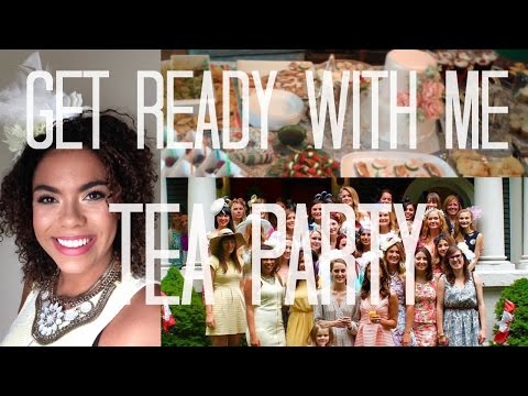 Get Ready With Me: Wedding Shower Tea Party! | samantha jane Video