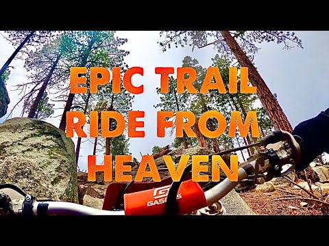 DIRT BIKE RIDE SENT FROM HEAVEN!