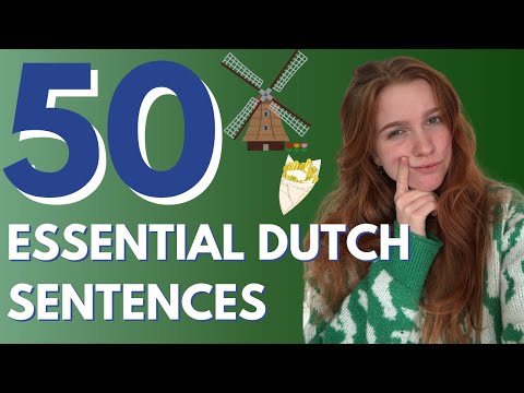 50 ESSENTIAL Dutch Sentences - Dutch for beginners