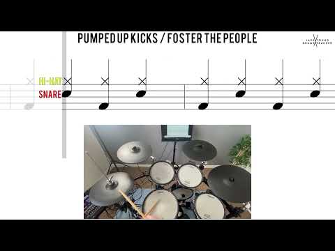 How to Play 🥁   Pumped Up Kicks   Foster The People