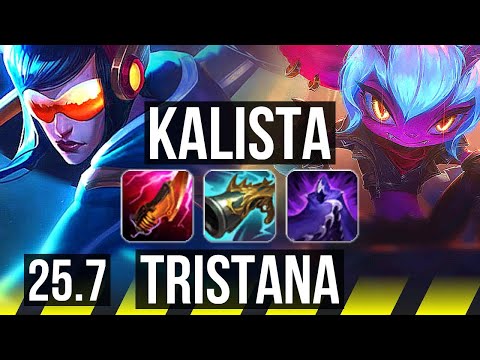 KALISTA & Karma vs TRISTANA & Taric (ADC) | EUW Master | 25.7