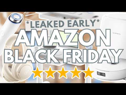🌟*LEAKED EARLY* AMAZON BLACK FRIDAY DEALS: best selling finds + must have gadgets #blackfriday