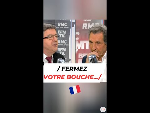 Séquence tendue : Mélenchon recadre un journaliste en direct