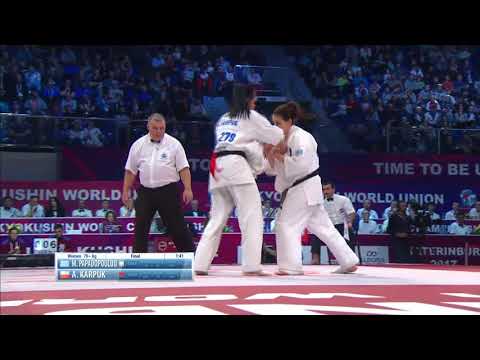 The 3rd KWUCHAMP 2017 Final Women +70Kg. Maria Papadopoulou vs. Aleksandra Karpuk