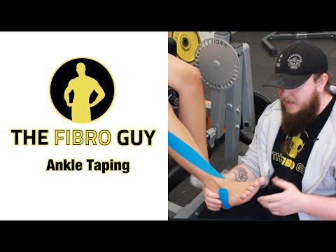 How to KT Tape your hypermobile ankle