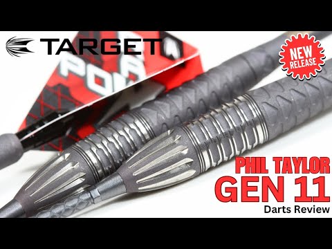 Target PHIL TAYLOR GEN 11 Darts Review RAW POWER